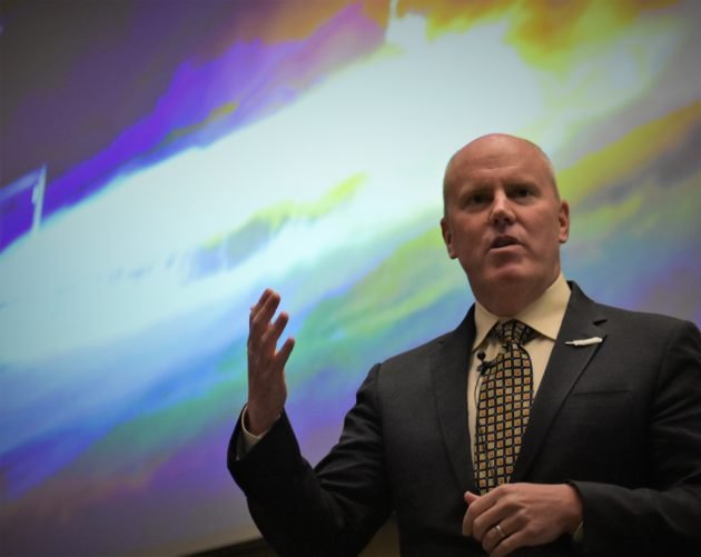 Bob Smith, director ejecutivo de Blue Origin
